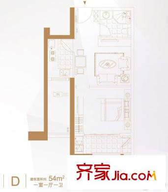 名城中心泊悅府戶型圖戶型圖4 