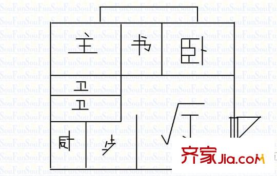 羅馬花園 戶型圖