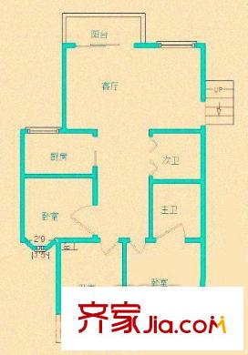 江域藍(lán)灣 戶型圖