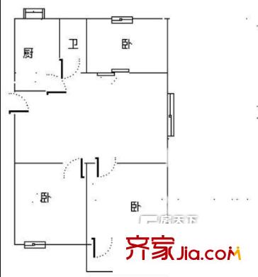 鴻發(fā)公寓 戶型圖