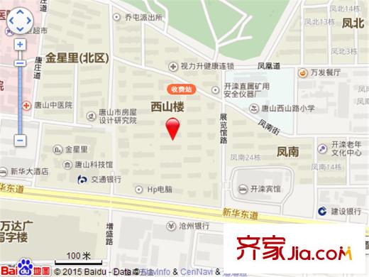 西山南里交通圖 