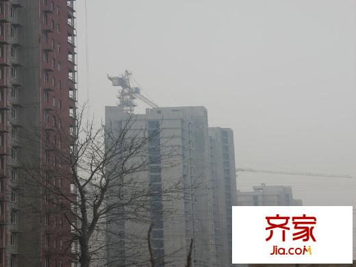 恒基現(xiàn)代城外景圖工程實(shí)景（2013-3-21）