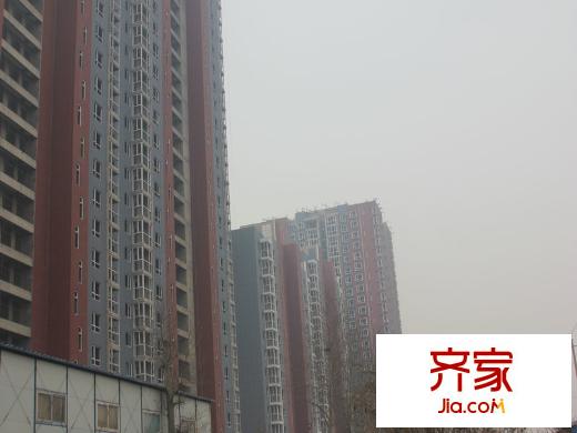 恒基現(xiàn)代城外景圖工程實(shí)景（2013-3-21）