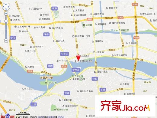 福泰華庭交通圖