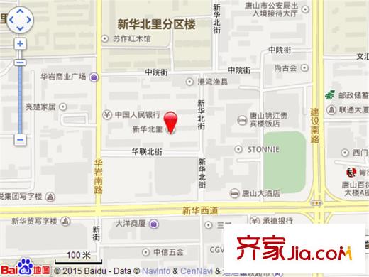 新華北里交通圖 