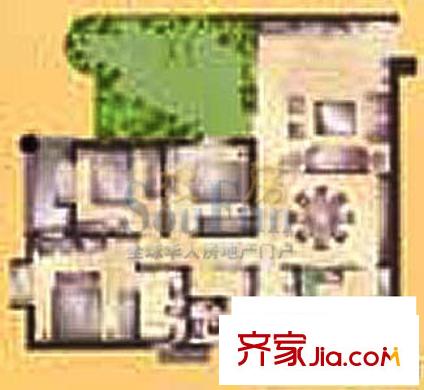 福泰華庭  戶型圖
