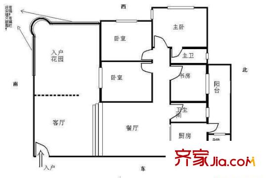 福泰華庭 戶型圖