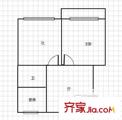 福德新村 戶型圖
