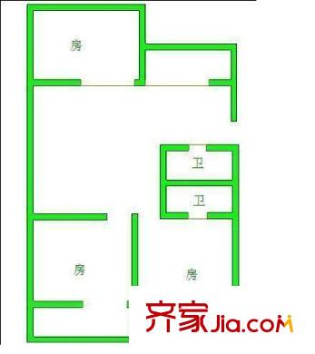 福德新村 戶型圖 