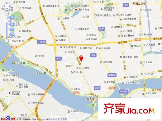 天馬新村交通圖