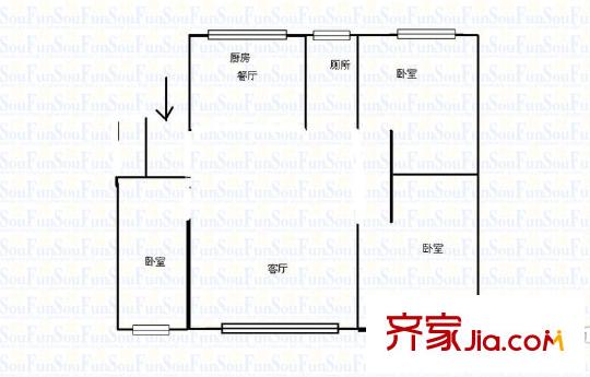 博雅園 三居室