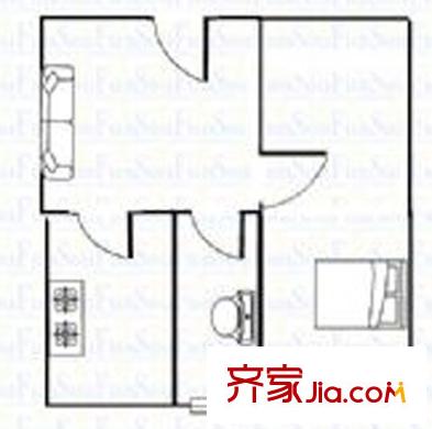 唐山 交興樓 戶型圖