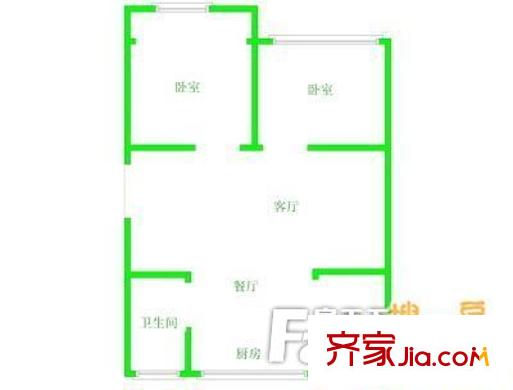 唐山 交興樓 戶型圖