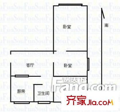 唐山 文化樓 戶型圖
