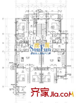 開爾欣園戶型圖A1戶型 3室2廳1衛(wèi)1廚