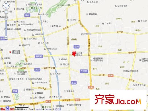 鞍福小區(qū)交通圖