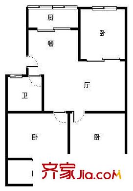 浦尾新村 3室戶型圖