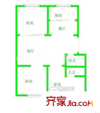 浦尾新村 3室戶型圖