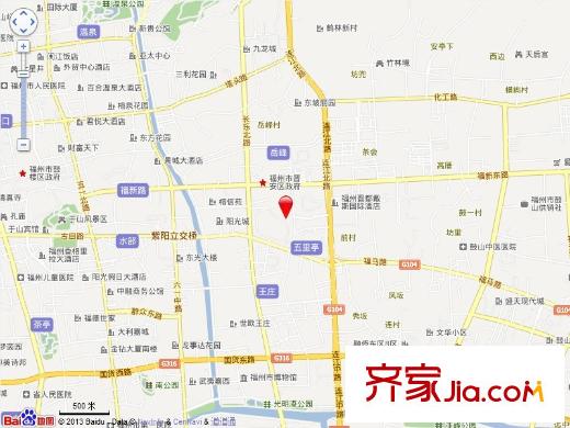 閩發(fā)綜合樓交通圖