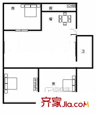六一新村 戶型圖