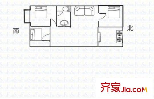 夢(mèng)茵園 3室 戶型圖