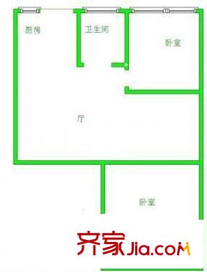 六一新村 戶型圖