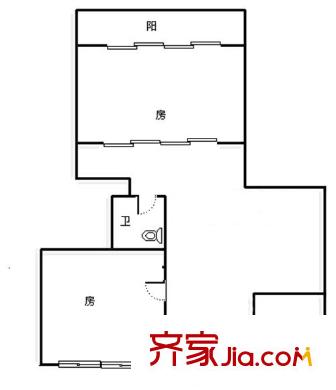 六一新村 戶型圖