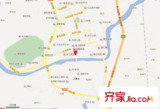 江濱觀邸交通圖