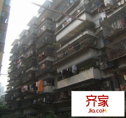 交通廳單位宿舍外景圖 