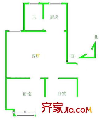 唐山 頤祥園 戶型圖
