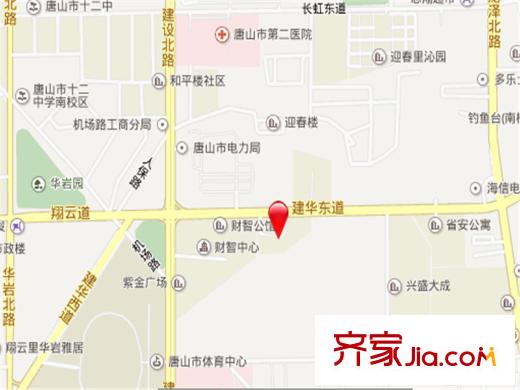 逸翠園交通圖唐山  