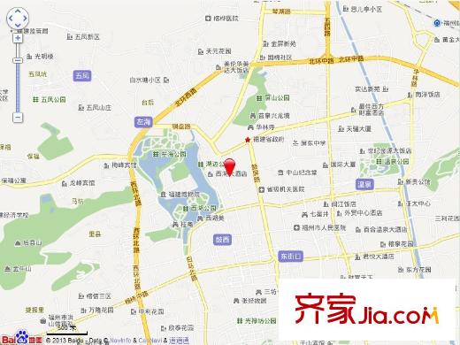 華富花園交通圖