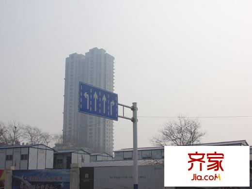 正東大廈外景圖工程實(shí)景（2013.2.21）