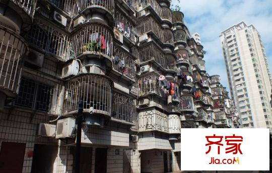 光明城小區(qū)外景圖 