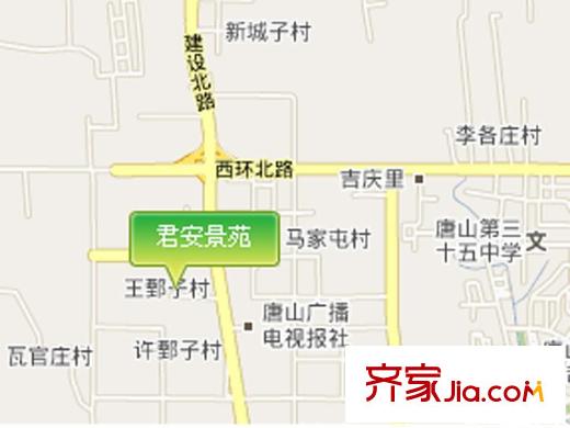 君安景苑交通圖