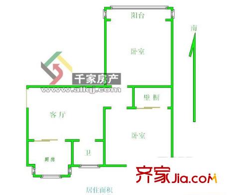 龍泉南里 戶型圖