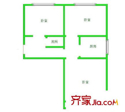 河北一號(hào) 0室 戶型圖