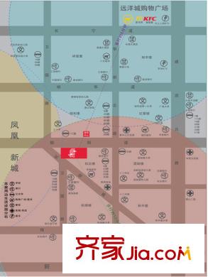 裕祥園交通圖區(qū)位圖