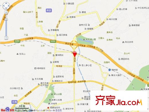琴亭小區(qū)交通圖
