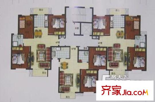 唐山 興泰里 戶型圖
