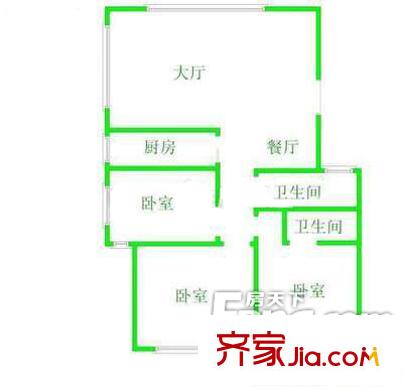 蘭庭灣 戶型圖