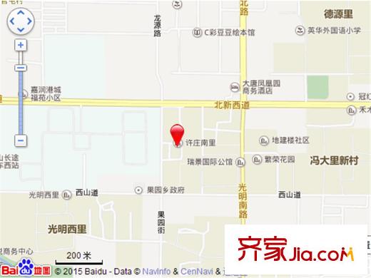 許莊南里交通圖 