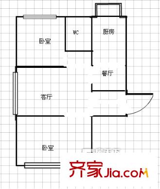 智源里暢春園 戶(hù)型圖