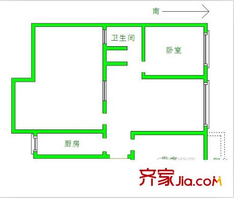 智源里暢春園 戶(hù)型圖