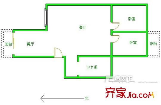 鳳凰北園 戶(hù)型圖