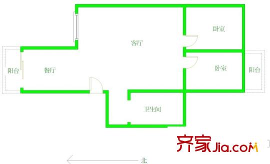 鳳凰北園 戶型圖
