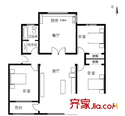 鳳凰北園 戶型圖