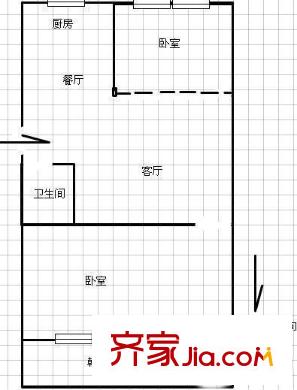 外九彩新村 戶型圖