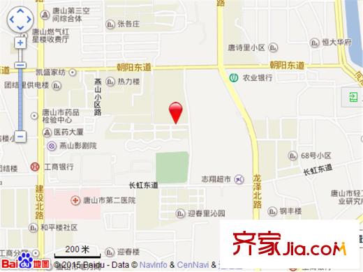 容和景苑交通圖 