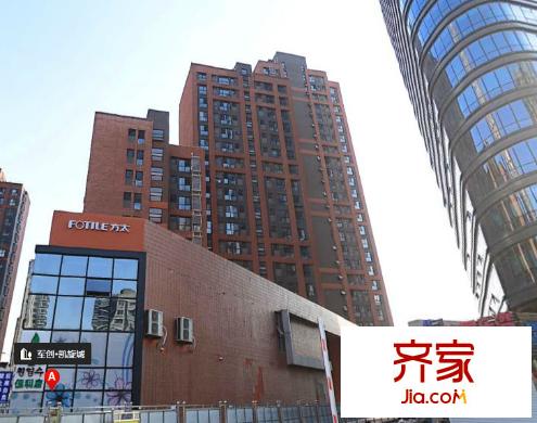 軍創(chuàng)凱旋城外景圖唐山  